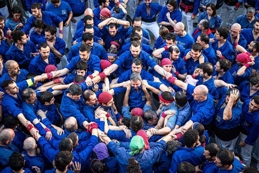Fotografía de Les Castellers